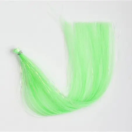 Hareline Pearl-A-Glow Flashabou - Green #7155 Hareline Dubbin