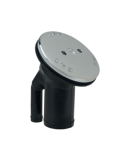 Perko - Vented Fill for 1-1/2" Hose - Angled Neck 540-DPG-CHR