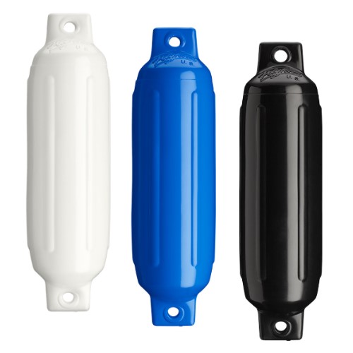 Polyform G Series Ribbed Fender - White - G4