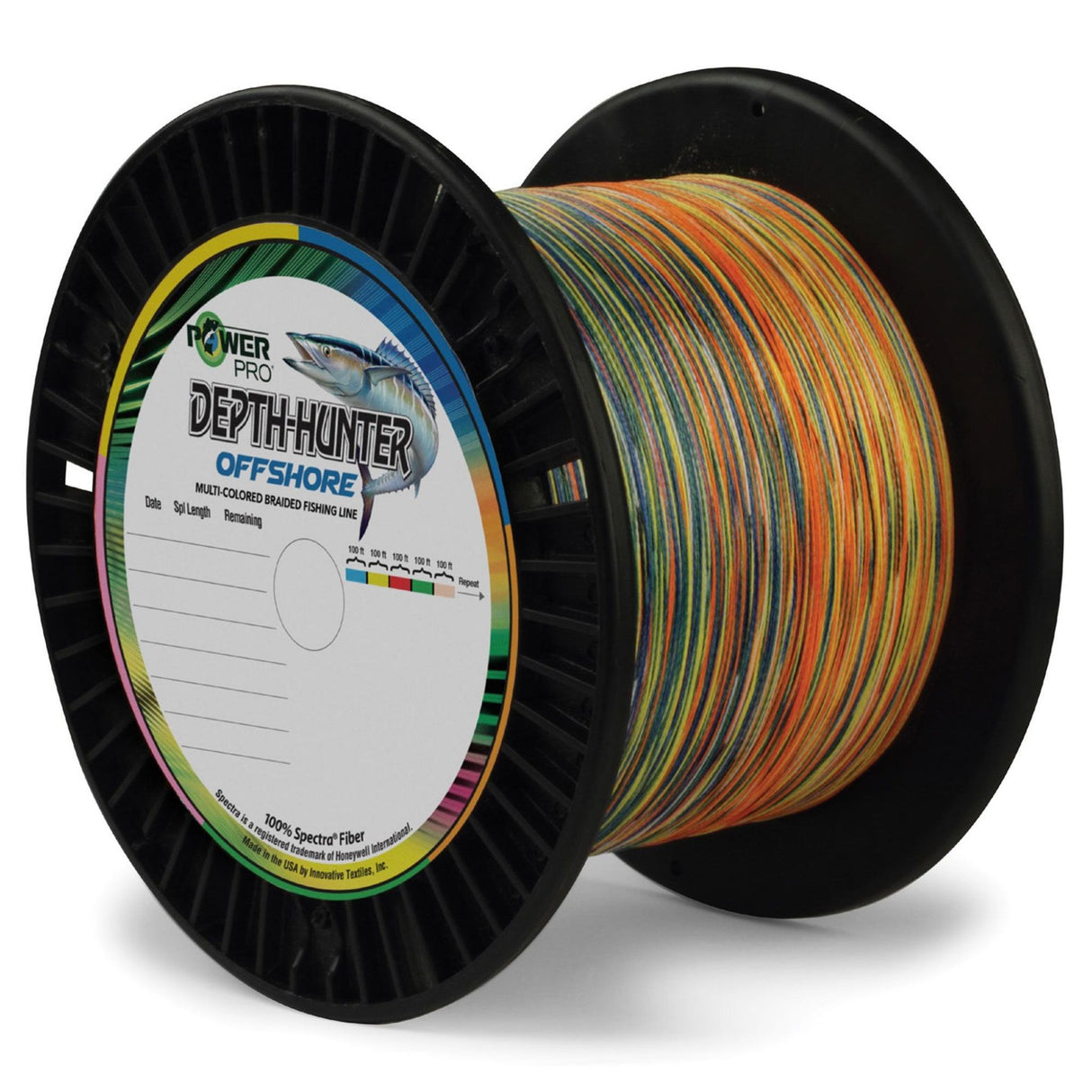 PowerPro Depth-Hunter Braided Fishing Line - 4-Color
