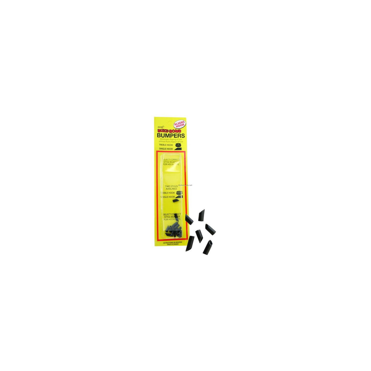 Buzz Bomb BB Bumper SH-15PK - Single Hook Bumpers (15-Pack)