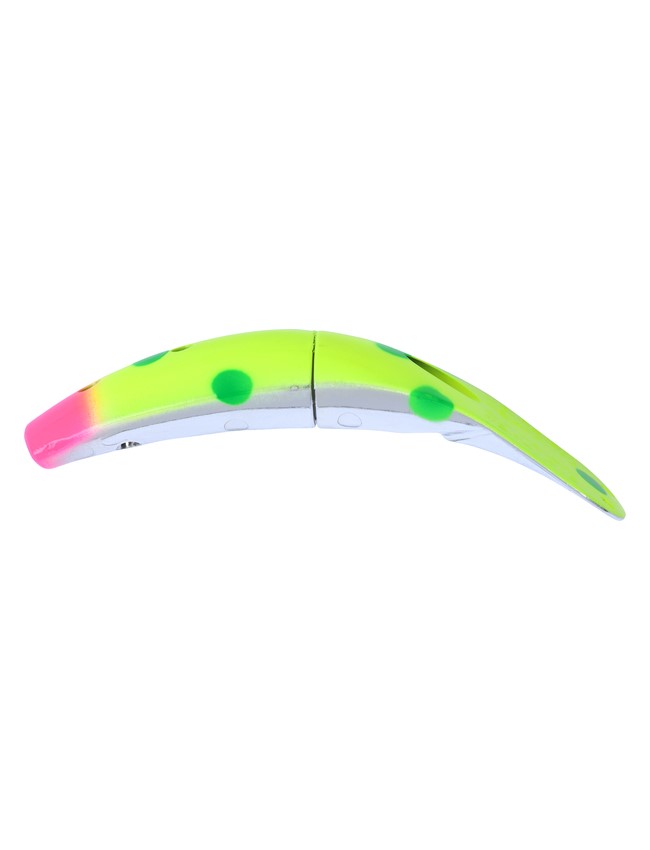 Yakima Trolling Plug Spinfish - Chrome Monkey Pickles 704-CMP - 4"