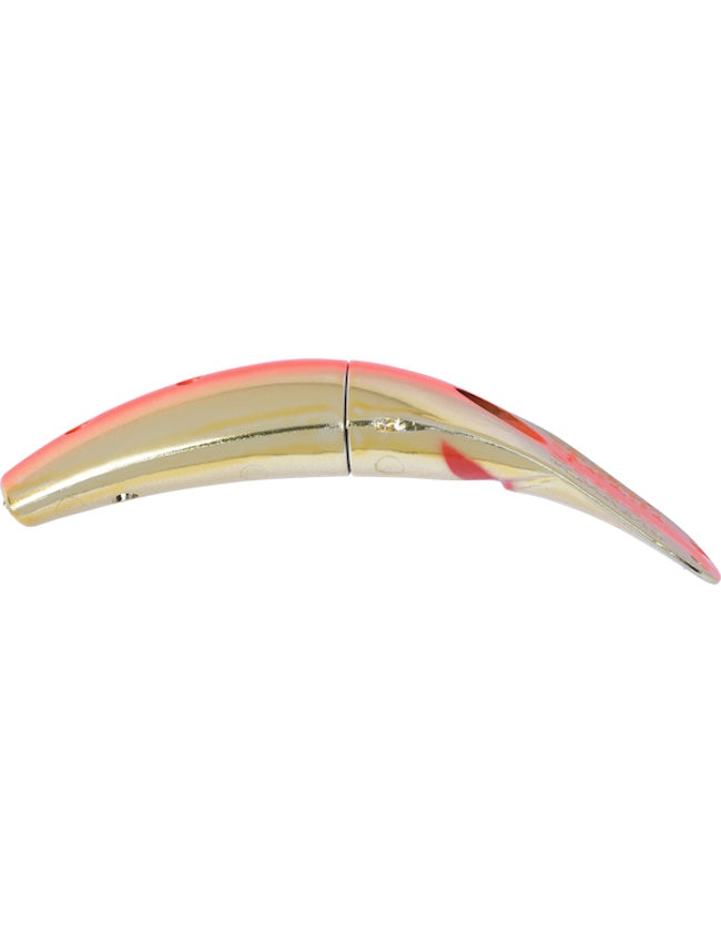 Yakima Trolling Plug Spinfish - Metallic Gold Flame Thrower - 3"