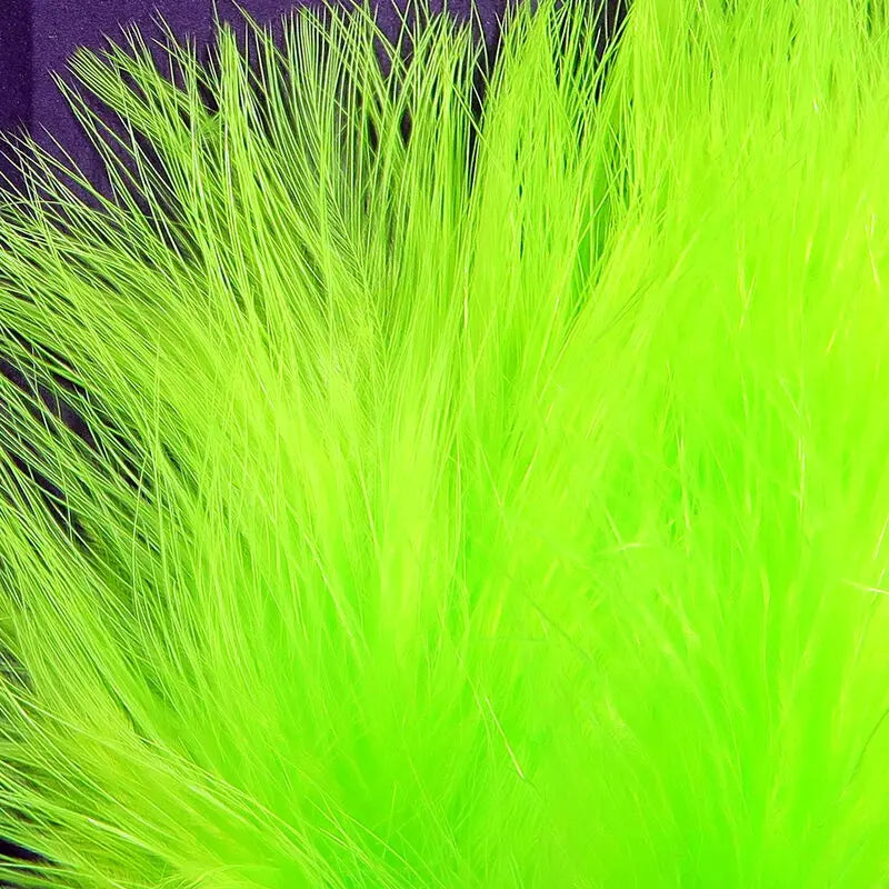 Hareline UV2 Premium Selected Marabou - Chartreuse Hareline Dubbin