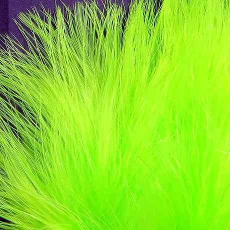 Hareline UV2 Premium Selected Marabou - Chartreuse Hareline Dubbin