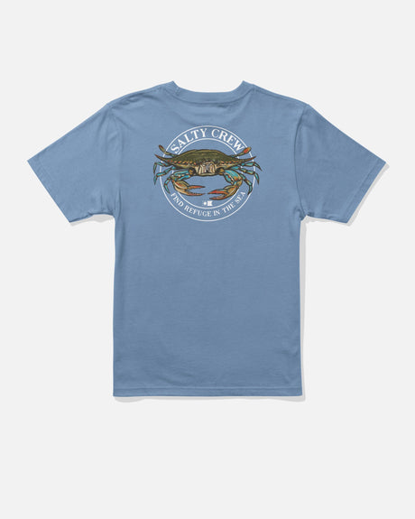 Salty Crew Blue Crabber Tee - S