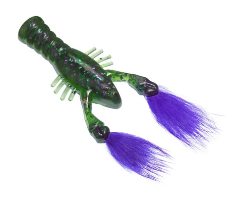 Rabid Baits Craw - Monster Red and Hulk