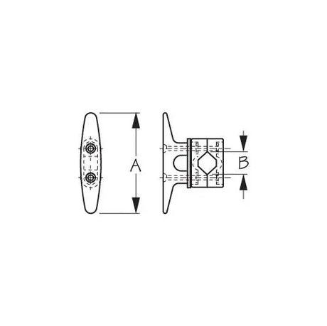 Seadog - Rail Mount Cleat 327111-1