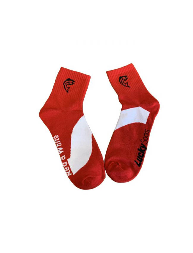 Lucky Strike Lucky Socks - Yellow Red Diamond