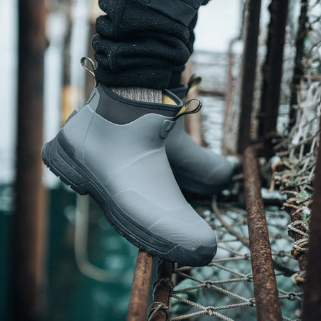 Grundens Tough Seas Ankle Boot Grey