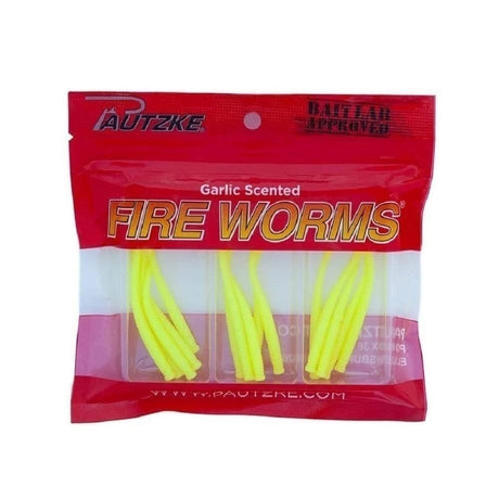 Pautzke Fire Worms - Chartreuse
