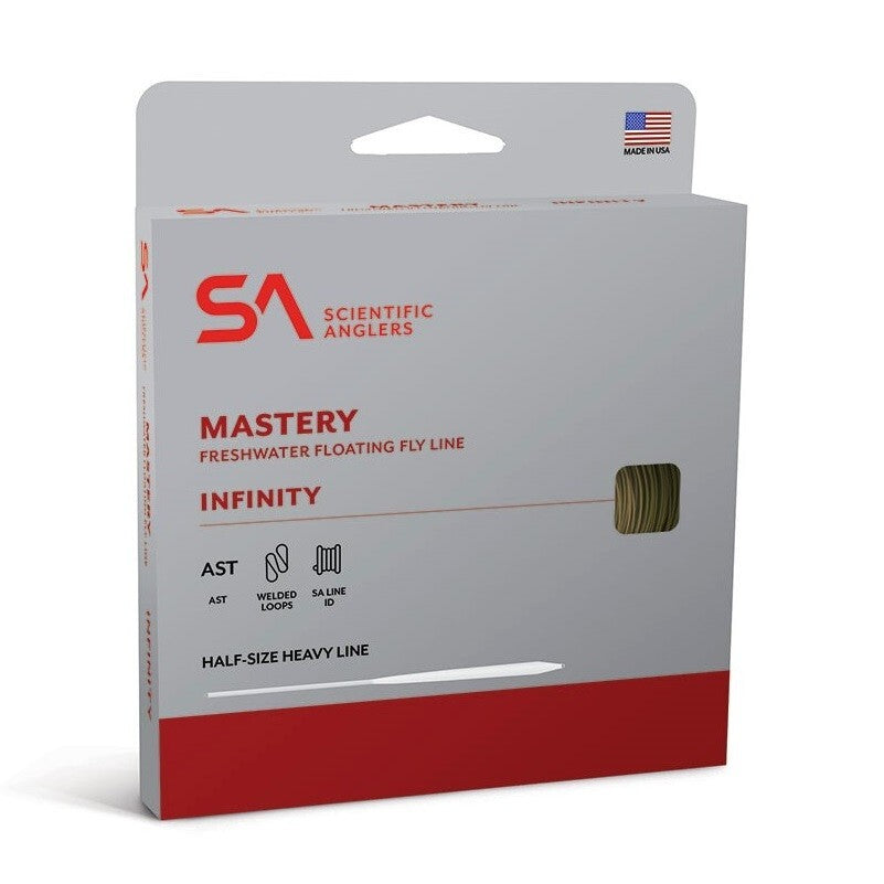 Scientific Anglers Mastery Infinity Fly Line - Bamboo/Buckskin