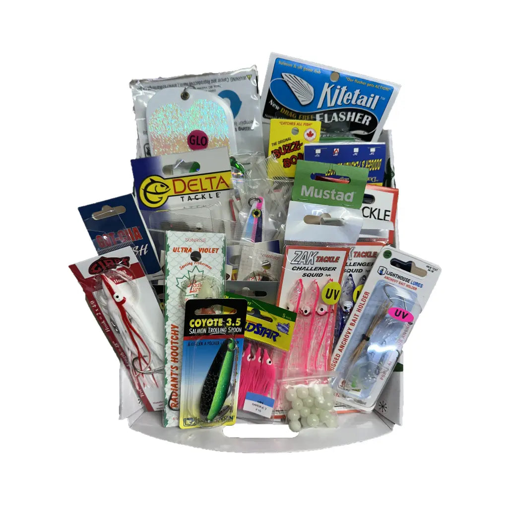 HC Christmas Gift Basket – Saltwater (33-Piece Tackle Kit) Harbour Chandler