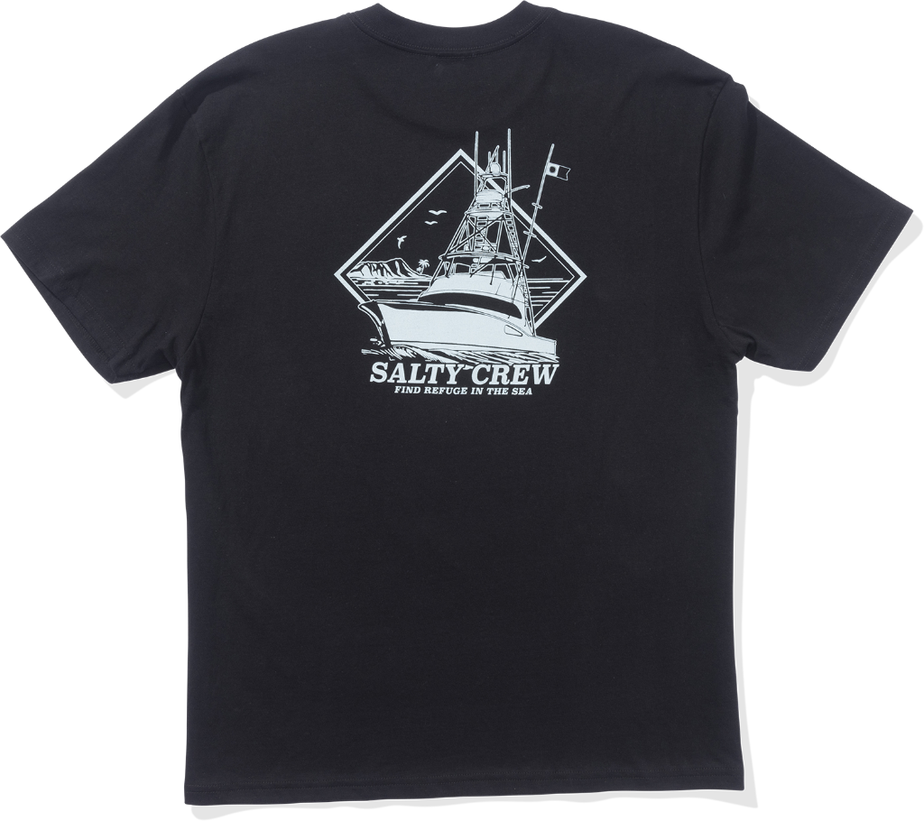 Salty Crew Vessel Classic Tee Black - S