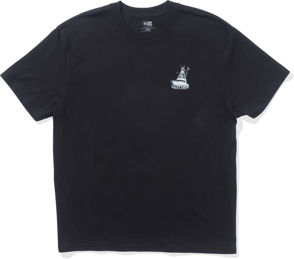 Salty Crew Vessel Classic Tee Black - M