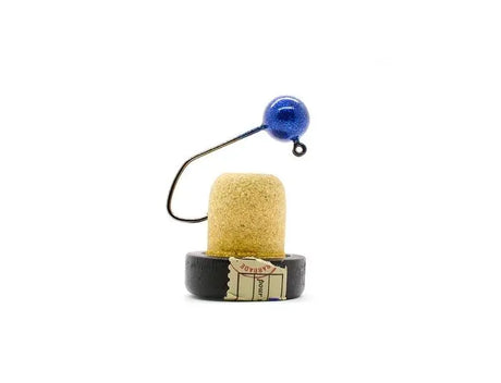 Jig Geek Jig Head Sapphire Blue 12JH-SB - 1/2oz with 3/0 Hook 4pk