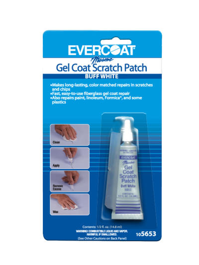 Evercoat Gel Coat Scratch Patch - Buff White