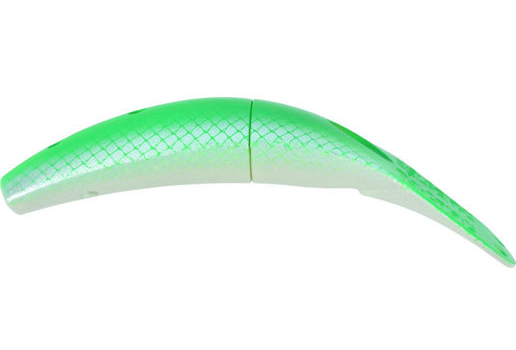 Yakima Bait Spinfish 3 Inch - Glo/Flo Green