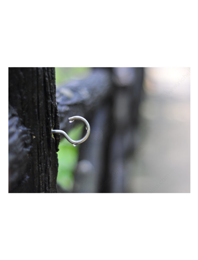 Onward Hardware - SS Screw Hook with Lag Thread 4-3/8" x 1/4"