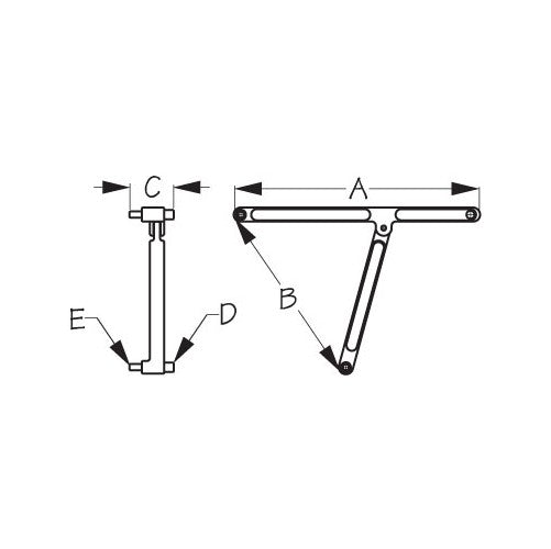 Seadog - Bronze Adjustable Deck Key 335680-1