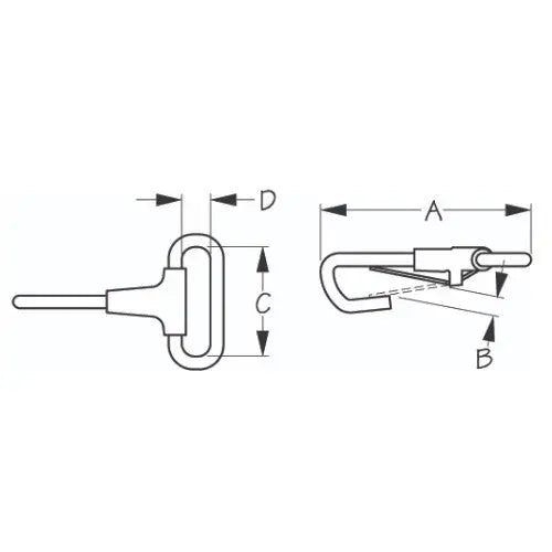 Seadog - Spring Snap Stainless 139896-1