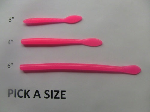 Mad River Worm Pink Pearl 4" (9 pack) SW12-4