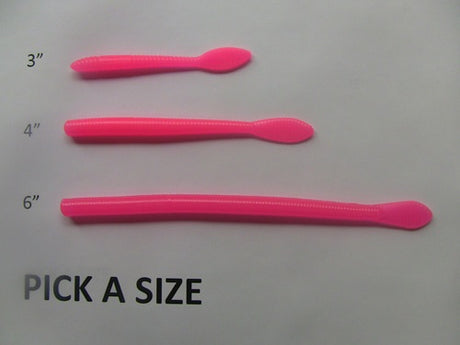 Mad River Worm Pink Pearl 4" (9 pack) SW12-4