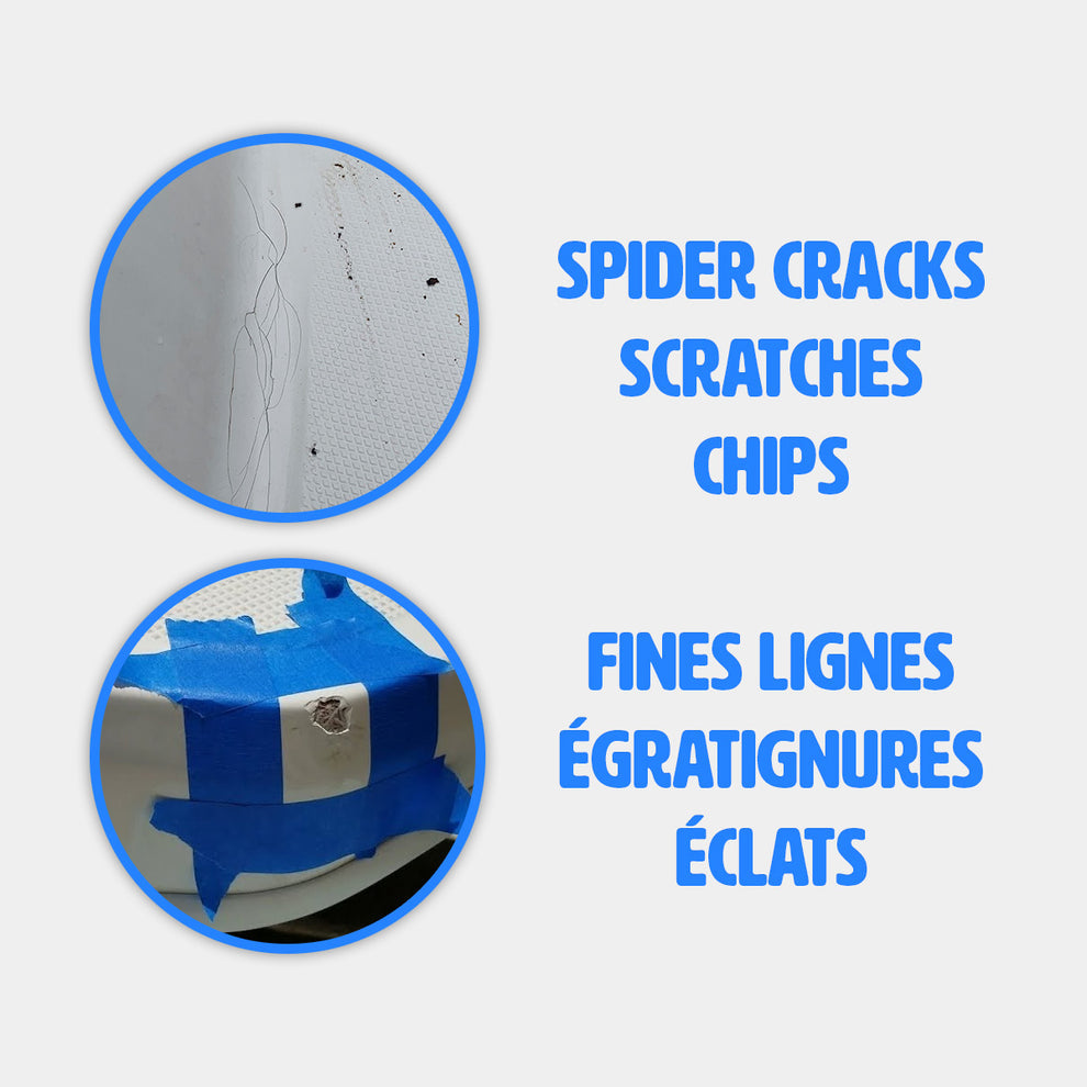 Chic Marine White Gel Coat Repair Kit