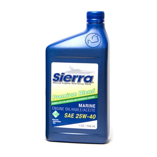 Sierra 4-stroke 25W40 Premium Engine Oil - Gallon
