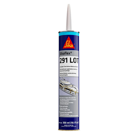 Sikaflex 291 LOT Slow Cure Marine Adhesive & Sealant 300ml Black Cartridge
