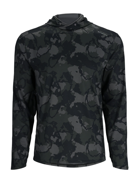 Simms SolarFlex Hoody - Regiment Camo Carbon 13658-1033-20 - Small