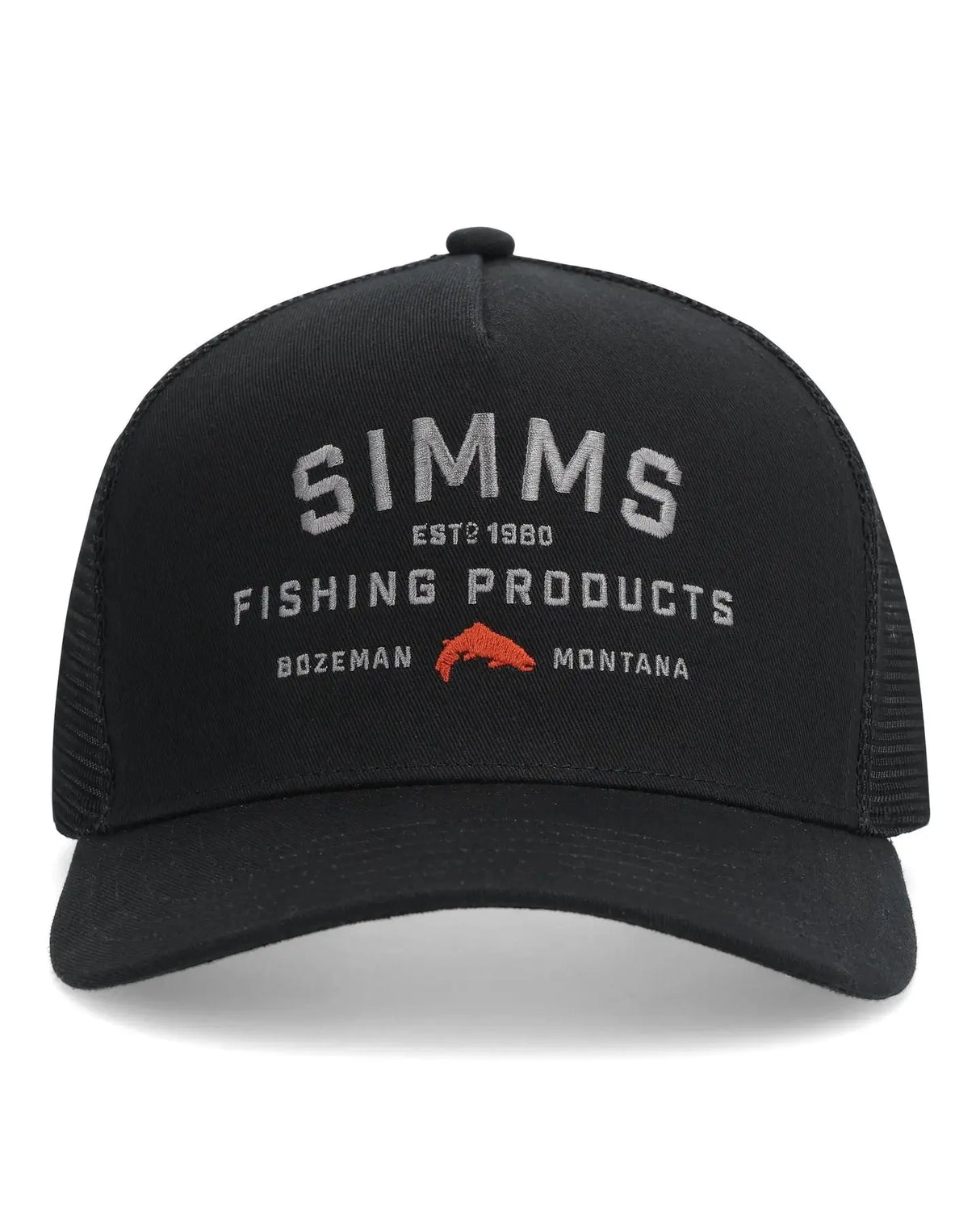 Simms Double Haul Trucker Hat Black Simms Fishing