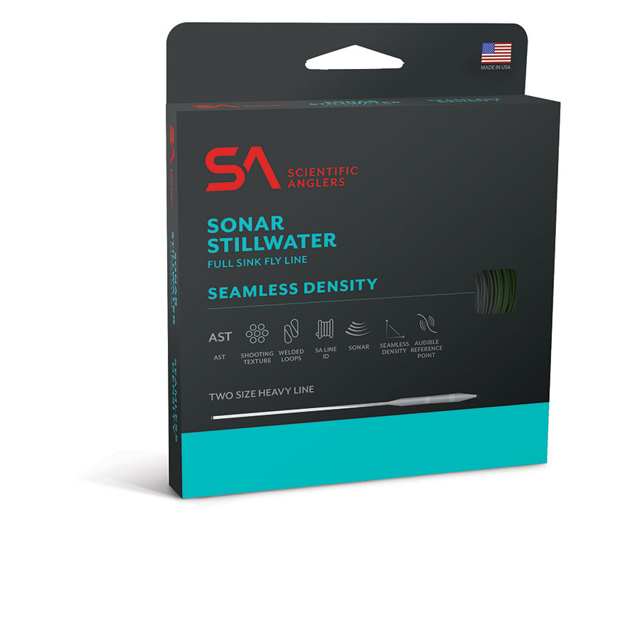 Scientific Anglers SONAR Stillwater Seamless Density - Charcoal/Black