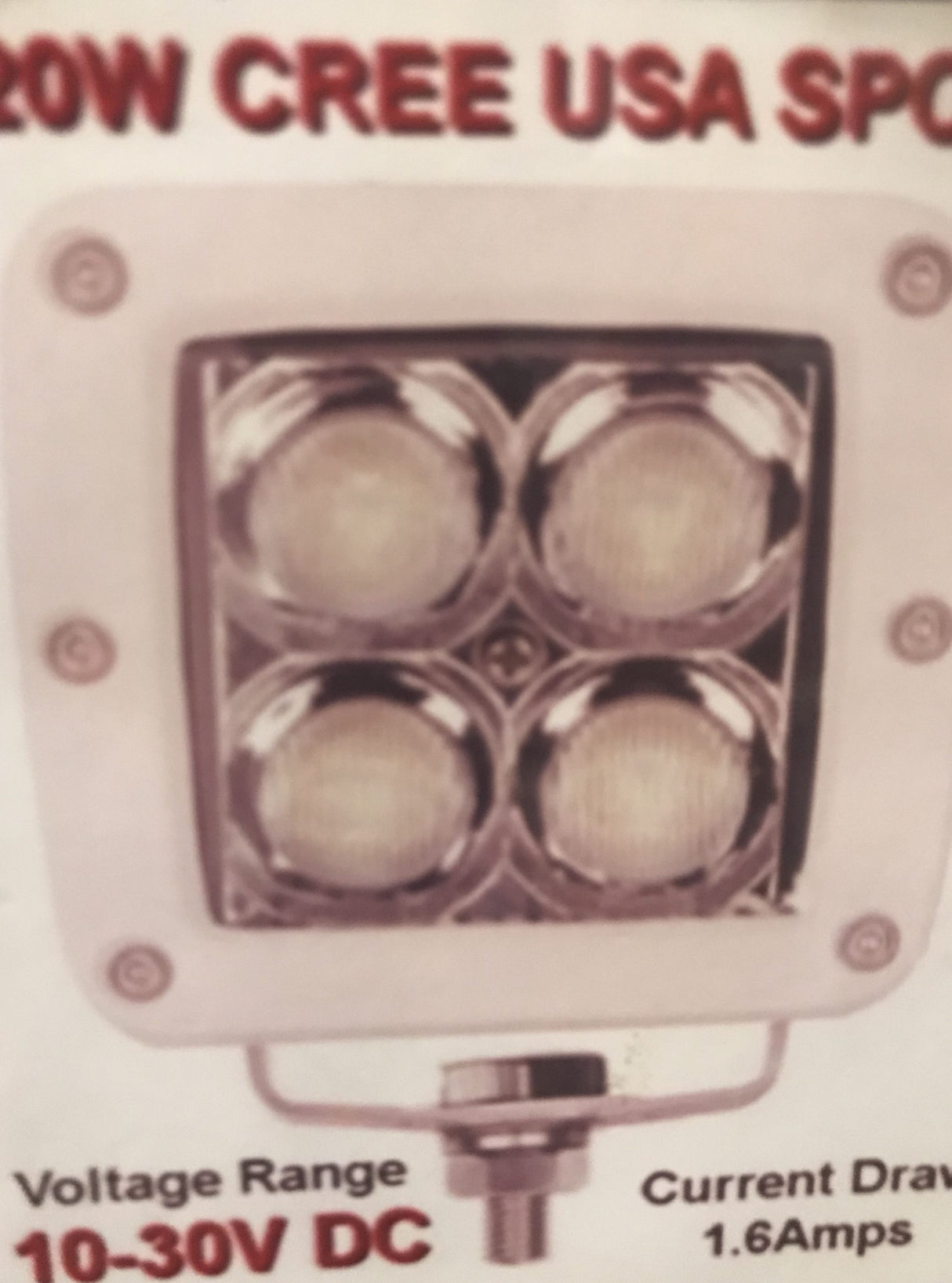 Source LED Flood or Spot Light - White - Spot