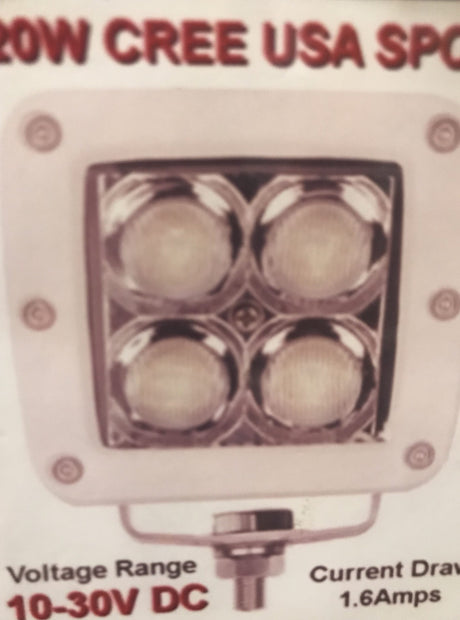 Source LED Flood or Spot Light - White - Spot
