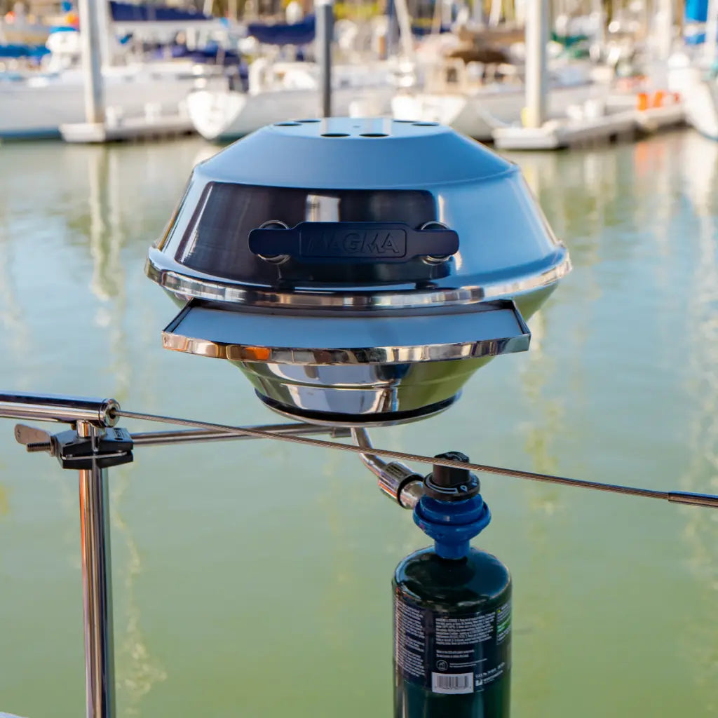 *Magma Stainless Steel Marine Kettle 2 BBQ Gas Grills A10-205-CSA - Party Size