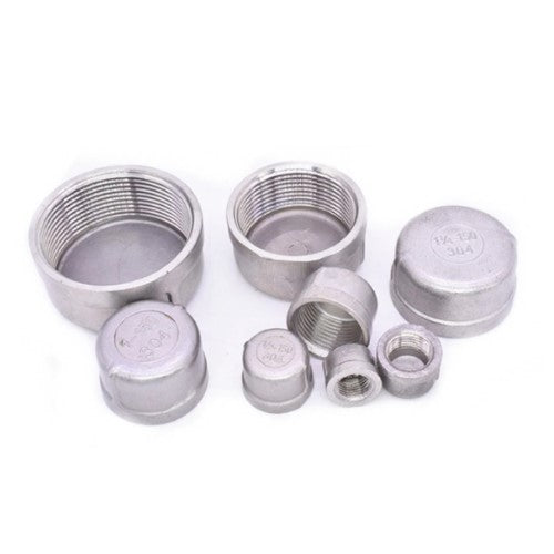 Stainless Steel Pipe Cap - 1 1/2"