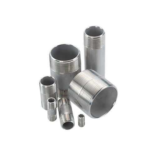 Stainless Steel Pipe Nipples - 1 X 2