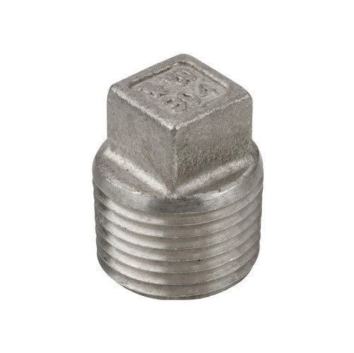 Stainless Steel Pipe Plug - 1 1/2"