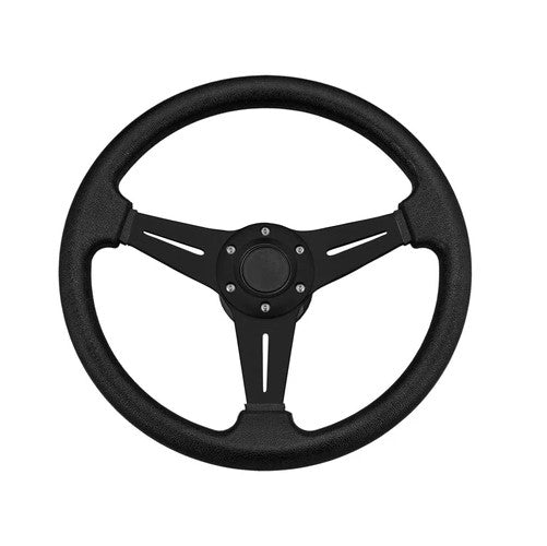 Victory Steering Wheel 13.5" AA73052-BK - Silver