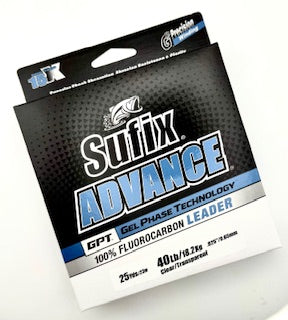SUFIX ADVANCE FLOUROCARBON LEADER 25yds