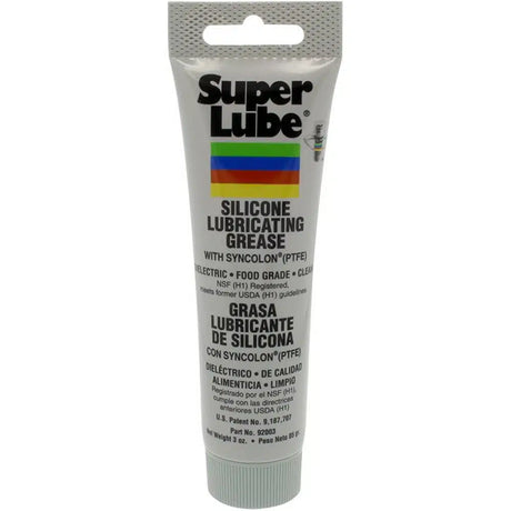 Super Lube Silicone Grease with PTFE - Translucent