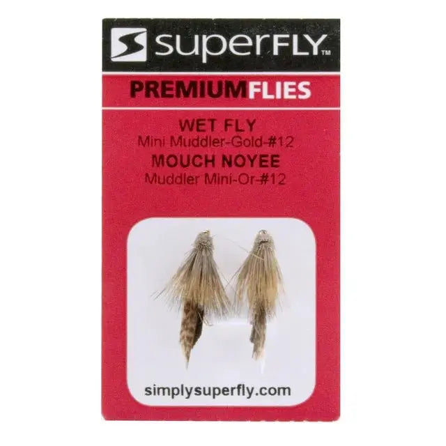 Superfly FLY6253-12P - Mini Muddler Gold #12 Superfly