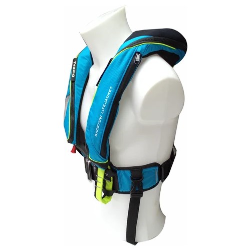 Teamo 170N Offshore BackTow Life Jacket - Pro Sensor - Blue