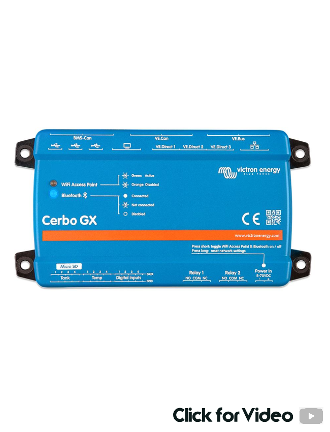 Cerbo GX Communication Center with Bluetooth & Wifi BPP900450100