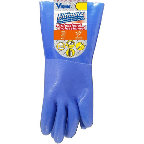 Viking Blue Heavy Duty PVC Coated Gloves - S/M - S/M