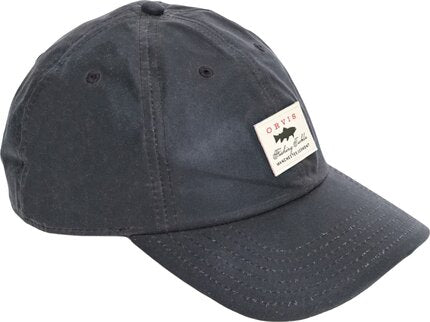 Orvis Vintage Waxed Cotton Ball Cap - Tarragon