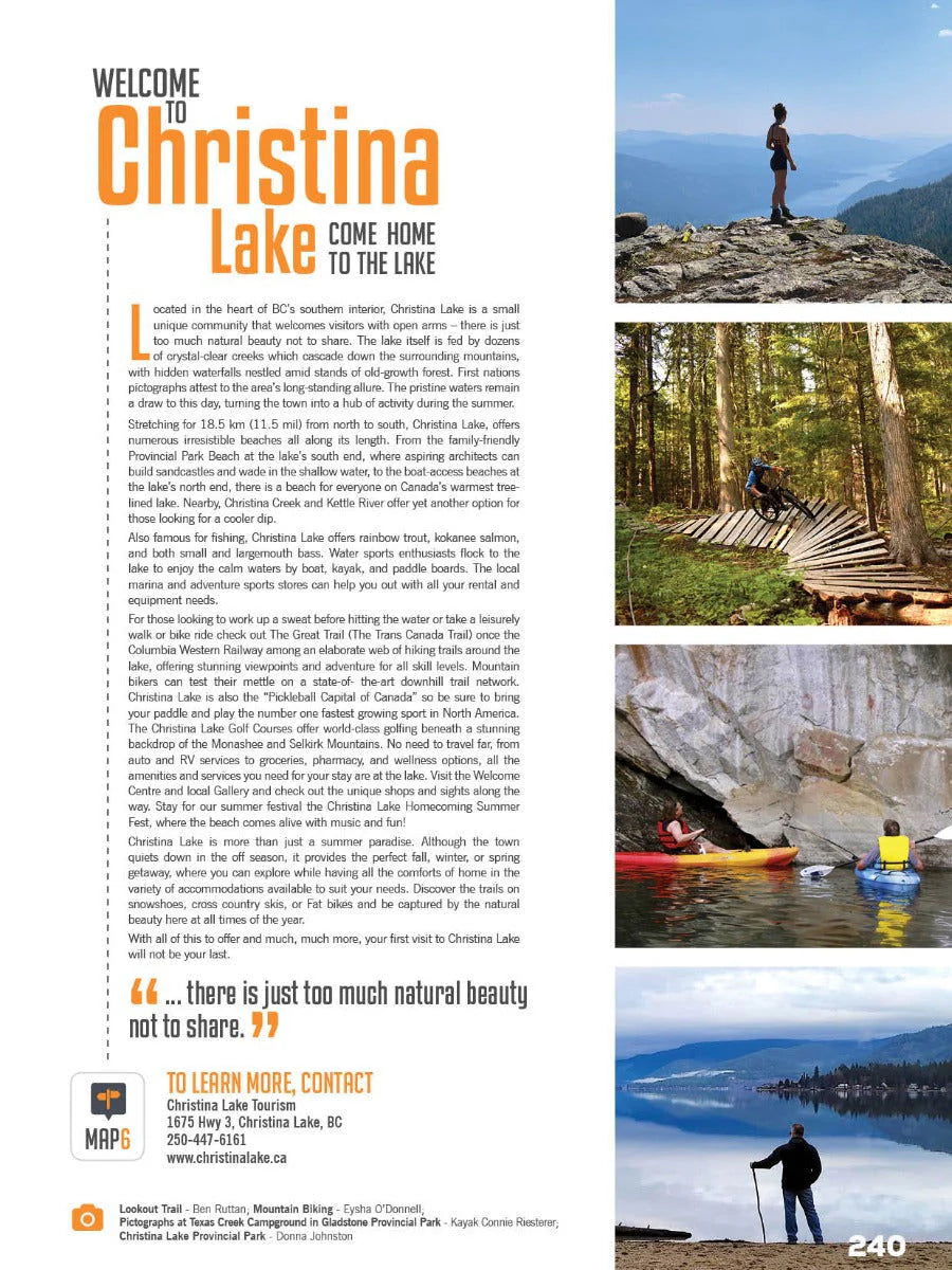 Thomson Okanagan Adventure Book