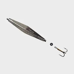 Buzz Bomb Flashbomb Lure 3" - Light Chrome Buzz Bomb