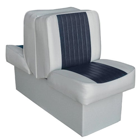 Wise Deluxe Series High Back Sleeper Seats - Grey/Navy (WD707-660)